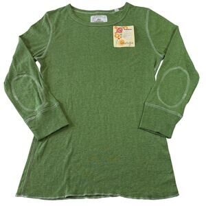 Vintage Y2K NWT Energie 3/4 Sleeve Shirt, Size XL, Kelly Green, Brand NEW